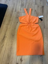 French Connection Echo Halter O-Ring Cutout S...