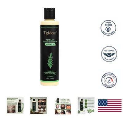 Tgideas Organic Rosemary Hair Growth Shampoo for Women and Men-Natural Thicke...