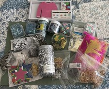 24+ Craft Lot Mixed Supplies Jewelry Making G...