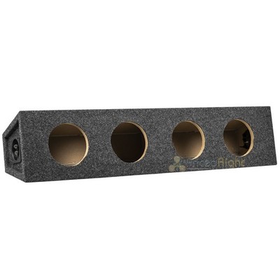 6.5'' Speaker Box Enclosure 4 Four Hole High Quality MDF and Carpet Construction