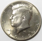 BU Uncirculated 2016-D Kennedy Half Dollar - #233-26