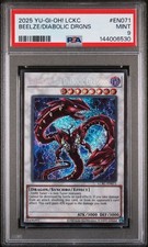 2025 YU-GI-OH LEGENDARY COLLECTION KAIBA BEELZE OF THE DIABOLIC DRAGONS PSA 9