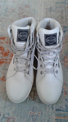 HARLEY DAVIDSON MEN BOOTS ZISE 9 OFF WHITE COLOR