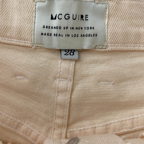 McGuire Denim Georgia May Shorts Gr. 28 Pfirsich Fransen CutOff High Waist 70er Boho - Bild 11 von 13