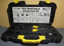 Apollo 3/8 in. to 3/4in. Multi-Head PEX-B Crimp Tool Kit 69PTKH0015Q