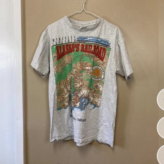 Anvil Mckinley Explorer Alaska’s Railroad T-shirt