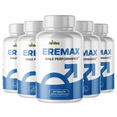 Eremax - Men's Health & Performance- 5 Bottles - 300 Tablets