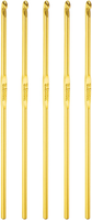 6 StüCk HäKelnadel Set Aluminum 3,5Mm Stricknadeln - Stricken Werkzeuge ZubehöR