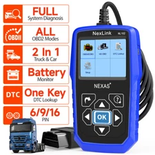 NEXAS NL102 Heavy Truck Diesel Scanner ABS EPS All System Diagnostic Scan Tool