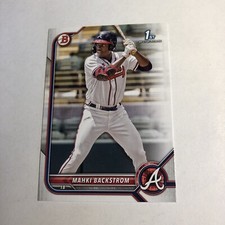 2022 Bowman Paper Prospect 1st Bowman Mahki Backstrom #BP-121