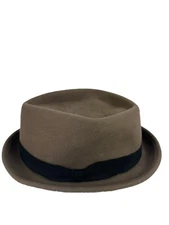 Timeless 1773 ChristysLondon Fine Felt Wool Trilby Hat Gray Black Ribbon England