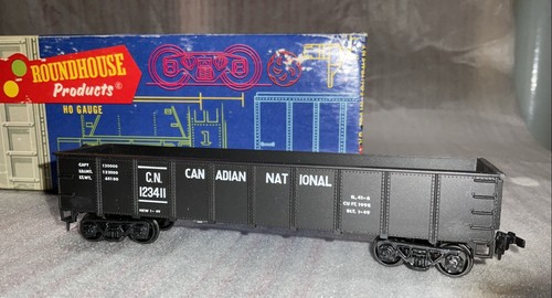 ROUNDHOUSE HO 1354 40’ CANADIAN NATIONAL GONDOLA CN 123411 RTR - Bild 1 von 13