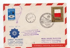Poland-Balloon Mail-Express Cvr flown  Polonez  in 1967 Trophy Competitions