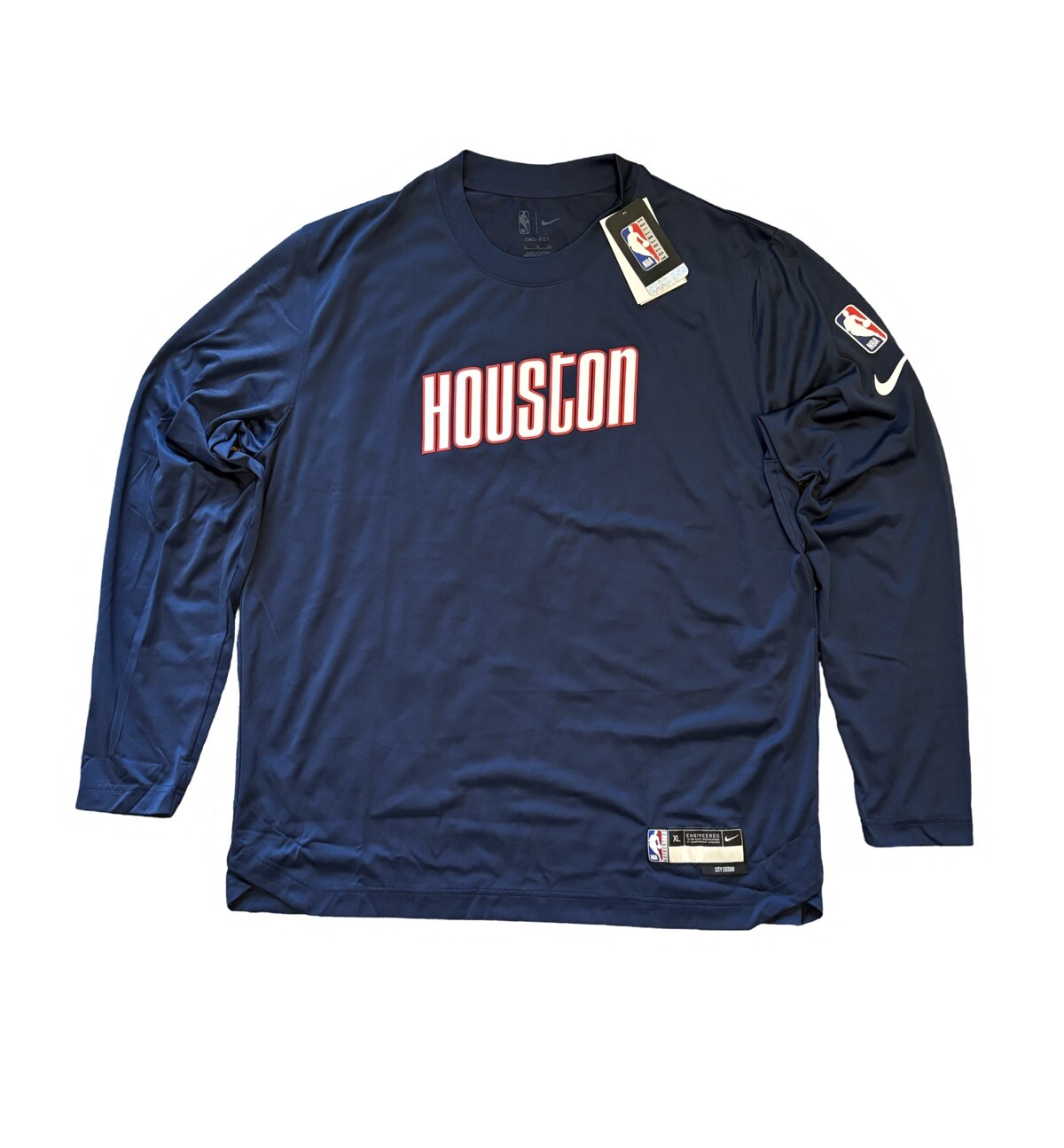Breaking: Houston Officer Shooting Sparks Manhunt 11 Nike Houston Rockets City Edition Warm Up Shooting Shirt Men'S Size Xl Nwt