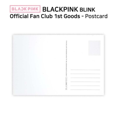 BLACKPINK - Fan Club BLINK 1st Term Official Goods - Postcard Set