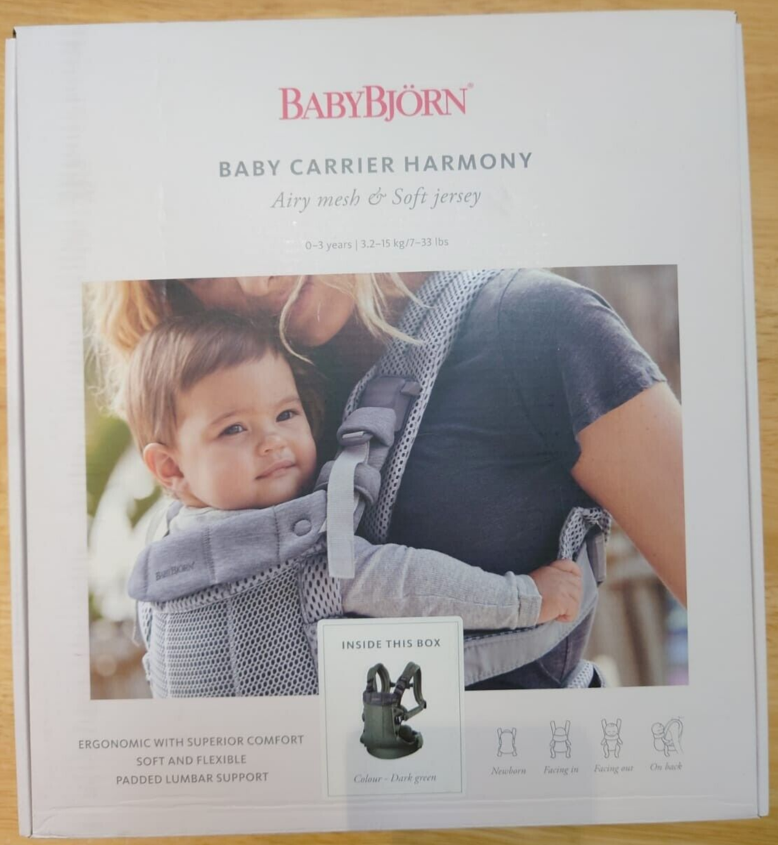 BABYBJÖRN BABY CARRIER HARMONY アンスラサイト BABYBJÖRN Baby