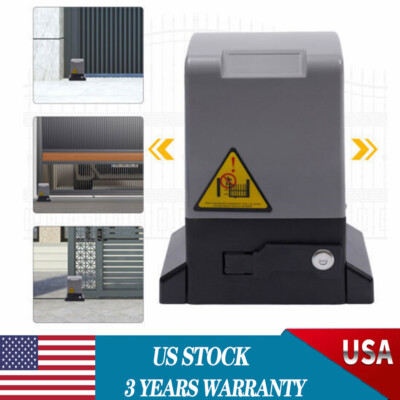 1800kg Automatic Sliding Gate Opener Motor Remotes Control Gate Opener 3968lbs