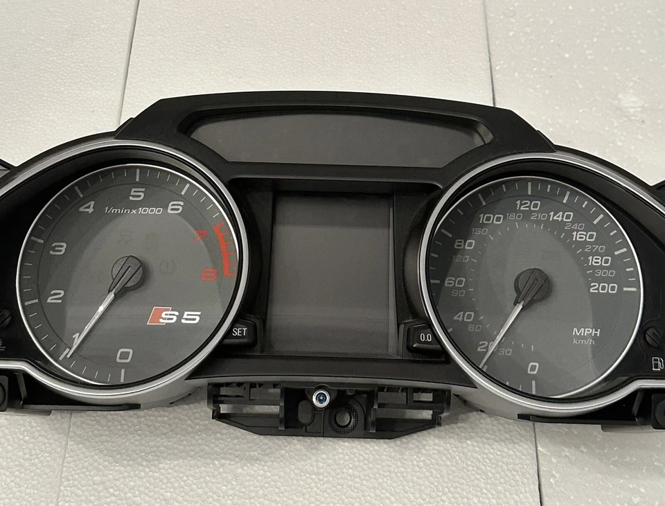 2012 Audi S5 Speedometer Cluster Part # 8T0 920 983 D - Image 4 of 4