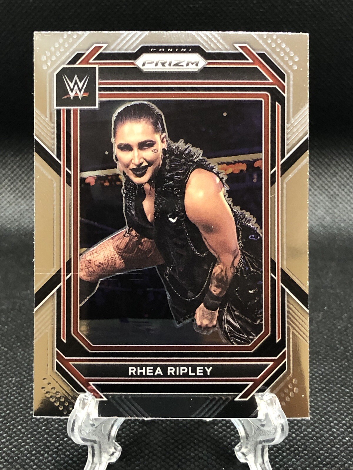 2023 PANINI PRIZM WWE WRESTLING SILVER PRIZM RHEA RIPLEY #134