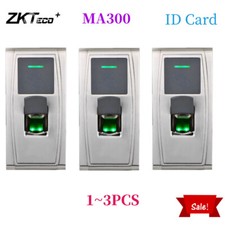 1 3PCS ZKTeco MA300 Fingerprint Security Door Access Controller Keypad ID Card