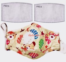 Kids Face Mask For Girls And Boys With Valve And 2 Filters