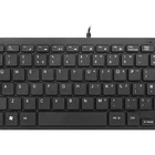 CIT KB-738 Slim Premium Mini USB Wired Keyboard Black UK For Desktop Laptop