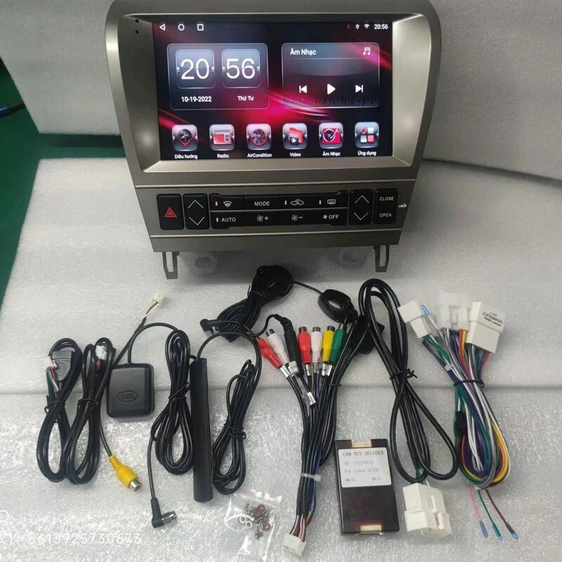 Radio estéreo para coche 9" 4+32G Android 14 GPS navegación Carplay para Lexus SC430 2001~2010 Foto 3 de 4