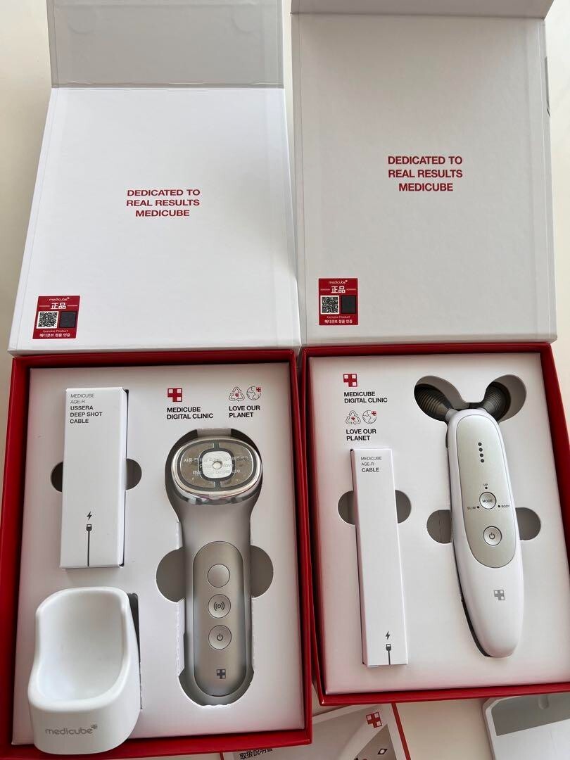 Medicube AGE-R DERMA EMS SHOT & USSERA DEEP SHOT & BOOSTER