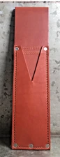 US HD Leather Scissor Garden Shear Knife Tool Belt Sheath Holster 8 1/2" Pocket