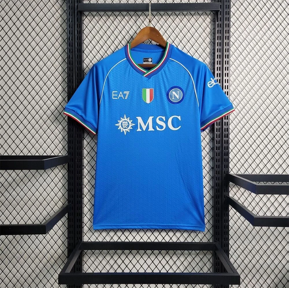 2023 24 SSC Napoli Jersey kit Home Shirt