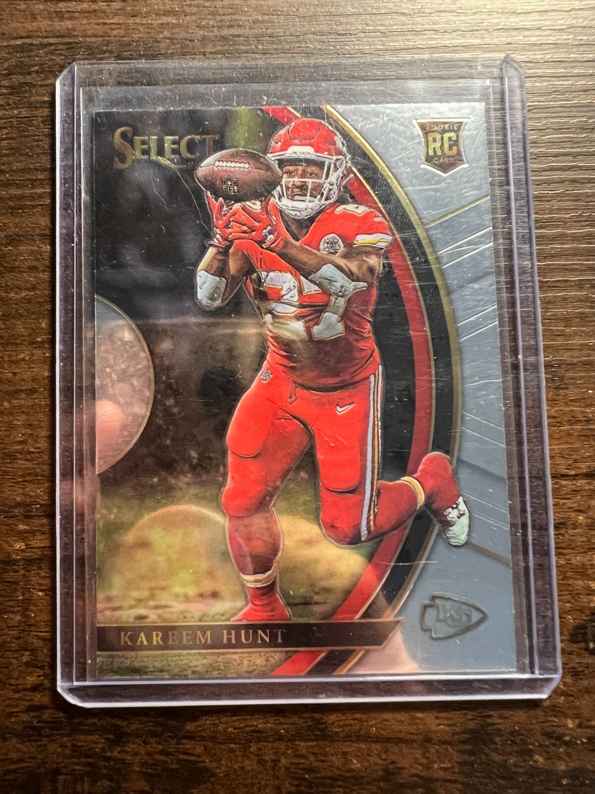 A89,266 - 2017 Select Prizm Silver #68 Kareem Hunt