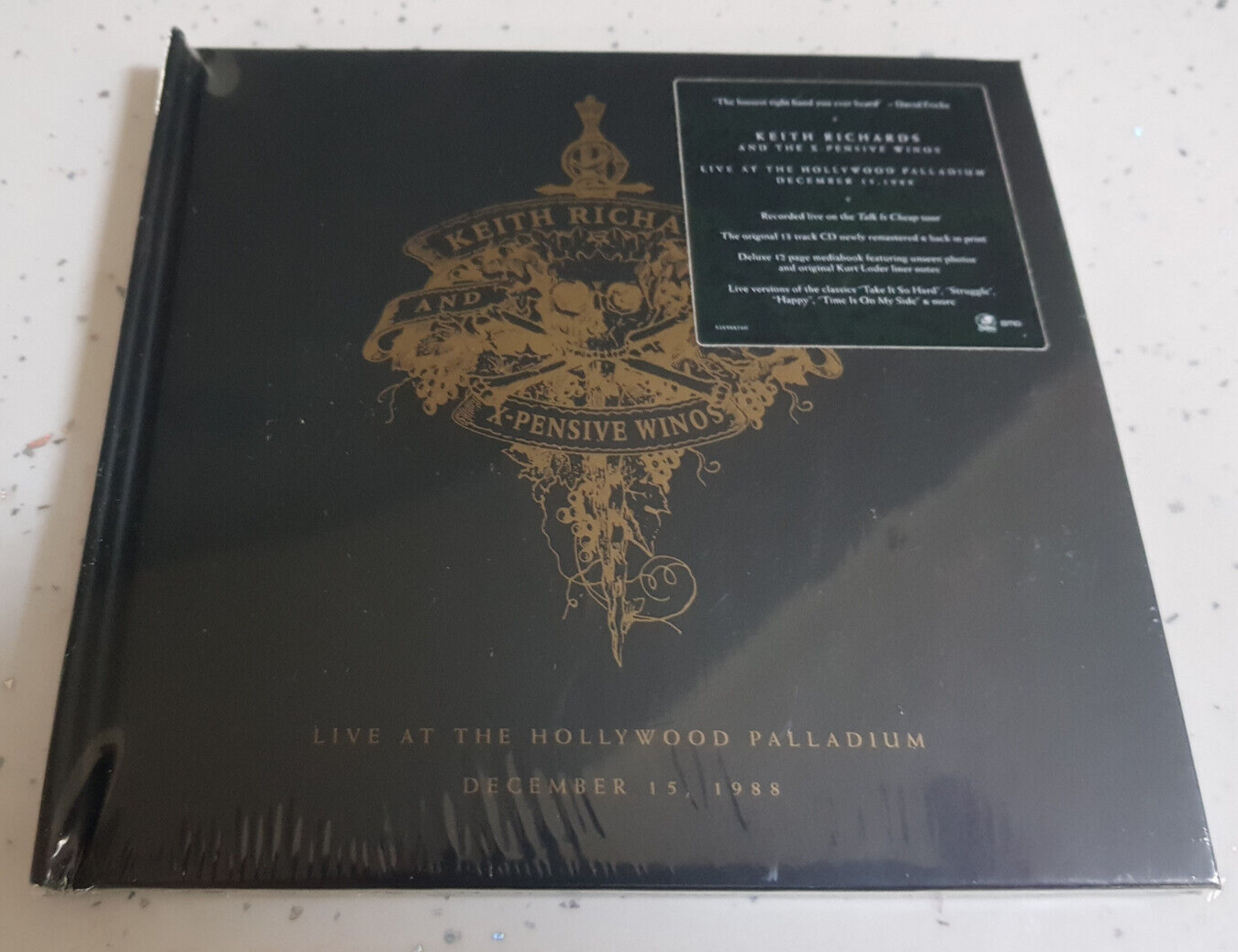 Keith Richards & Expensive Winos  - Live Hollywood   -Deluxe CD  -  New & Sealed