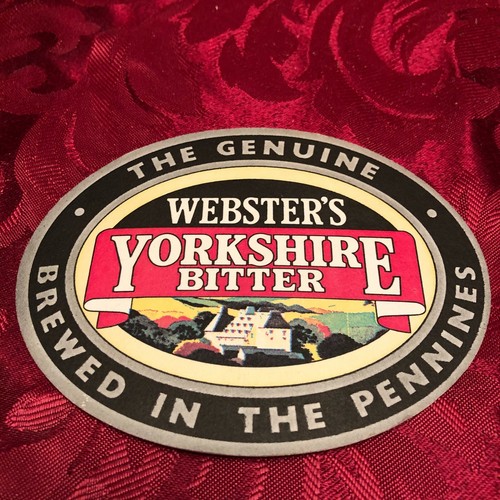BREWERIANA - SAMUEL WEBSTER & SONS - WEBSTER'S YORKSHIRE BITTER - BEER ...
