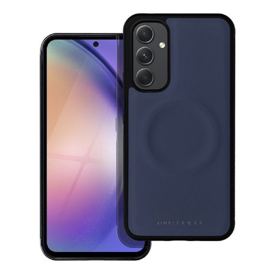 Roar Mag Case Handytasche Handyhülle Leder für Samsung Galaxy A34 5G blau