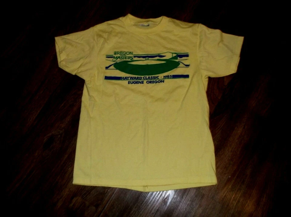 1985 Oregon Track Club Master HAYWARD CLASSICS T Shirt Sz Large Eugene Oregon - Image 2 of 4