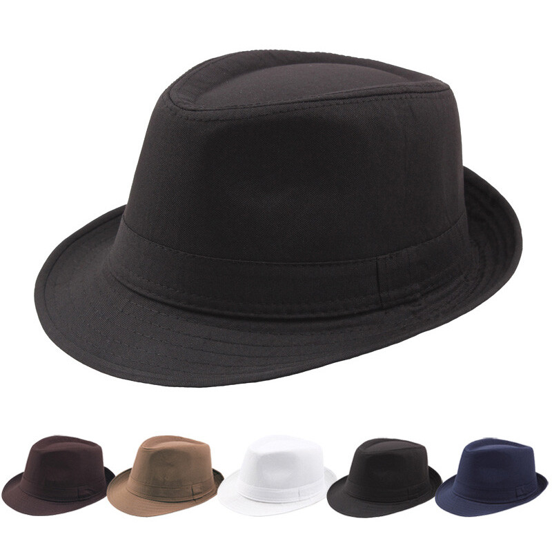 APL Moda cappello estivo tesa larga Fedora Jazz uomo esterno cappello estivo melone US 