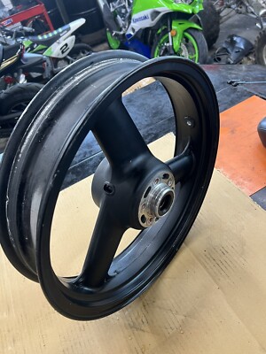 その他 Kuki Kawasaki ZX7R OEM Wheel Set Front & Rear 17in 3.5in 5.5in