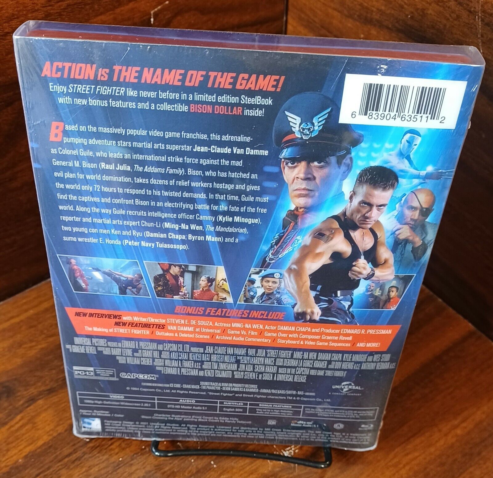 Jean-Claude Van Damme - Street Fighter: The Movie - SteelBook 📀 Blu-ray  edition from Mill Creek Entertainment pre-orders are live 🔛 .com   #JeanClaudeVanDamme #JCVD™️ # StreetFighter™️ #BluRay