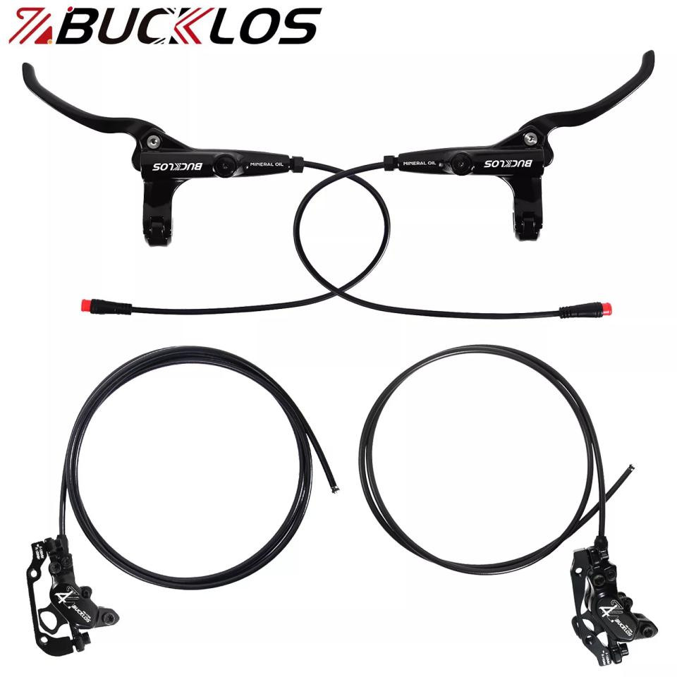 Bicicletta elettrica BUCKLOS HD-E735 idraulica freni a disco 4 pistoncini 1150&1950mm