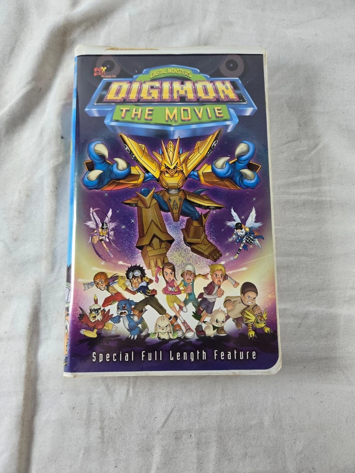 Digital Monsters Digimon the Movie VHS Movie Tape Video 2000 20th Century Fox - Image 4 of 4