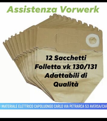 Sacchi Folletto Vk 131 IN VENDITA! - IT - Foto 10