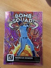 * MARCUS SEMIEN * 2022 DONRUSS BOMB SQUAD PINK FIREWORKS HOLO INSERT