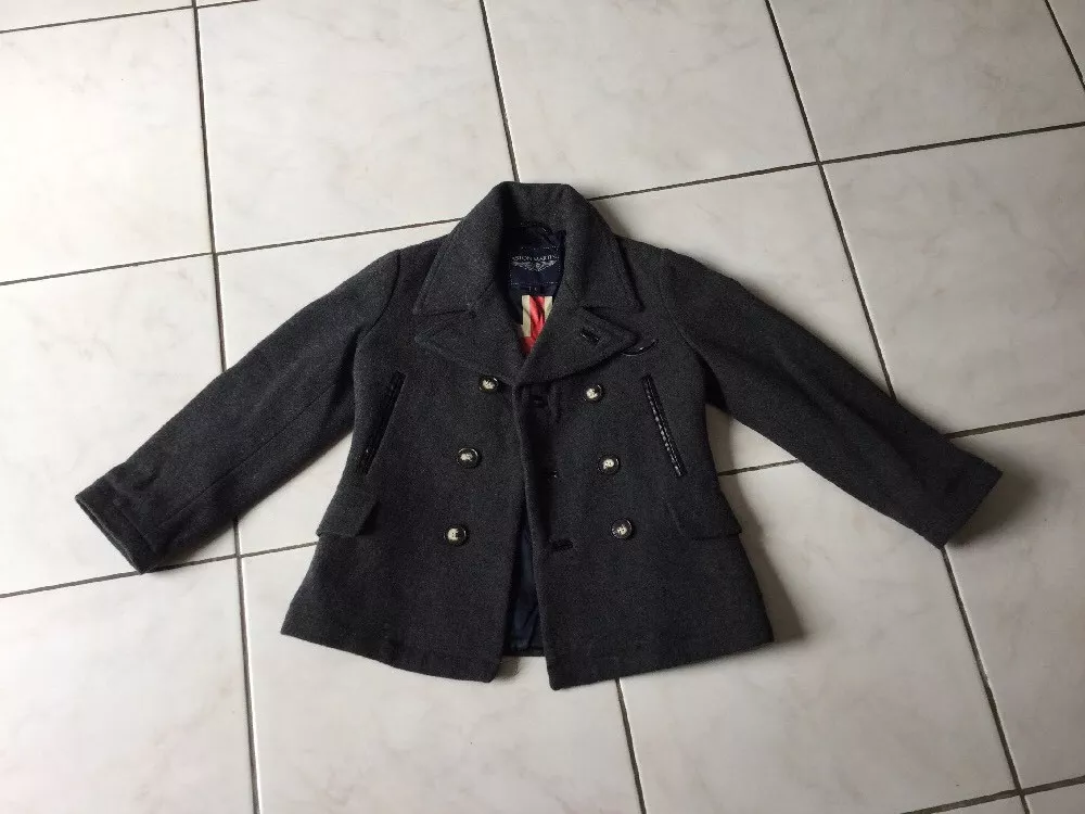 Manteau Parka ASTON MARTIN taille 4 Ans gris bon tat 187 eBay