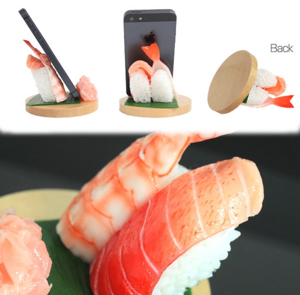 Smartphone Mobile Phone Stand Tuna Maguro Sushi Food Sample made in