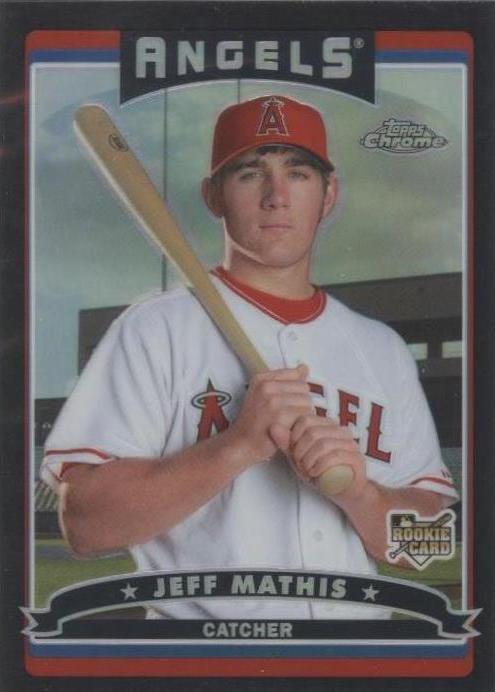2006 Topps Chrome - Jeff Mathis #322 Black Refractor /549 for sale ...