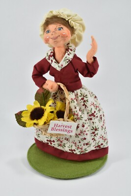 Annalee Doll 2012 ''Harvest Blessings'' Pioneer Woman 9'' - Thanksgiving Fall Decor