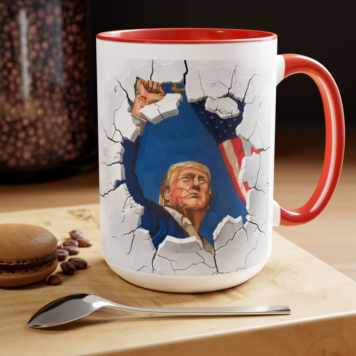 Ceramic Trump For America Breakthrough Mug - 15oz - Breakthrough For America