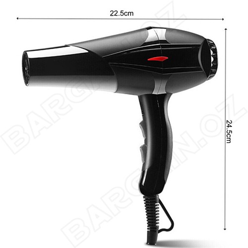 Professional High Speed Hair Electric Dryer Negative Ion Blow Salon Styler NEW - Picture 6 of 12