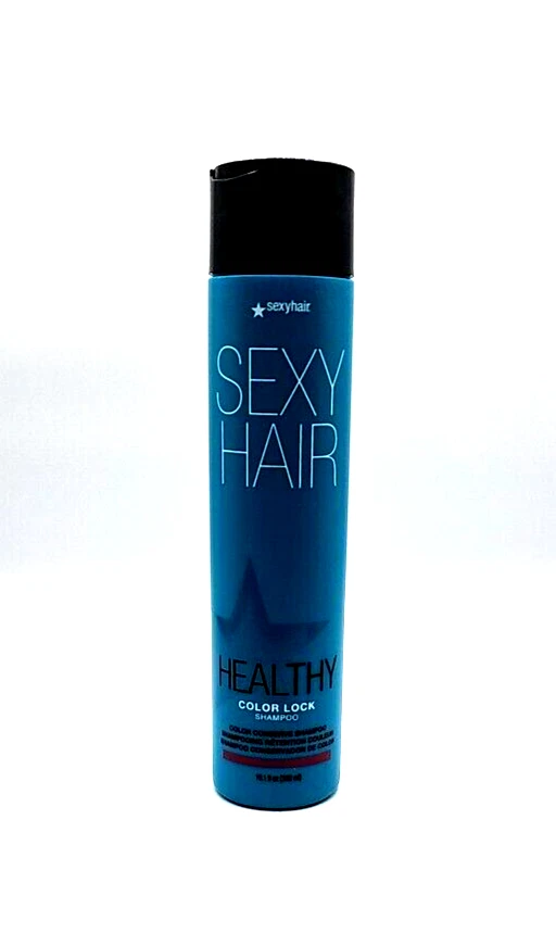 Paquete de 2 champúes sexy para cabello HEALTHY COLOR LOCK 10,1 oz aceite de rosa y almendras (20 oz Tot) Foto 2 de 3
