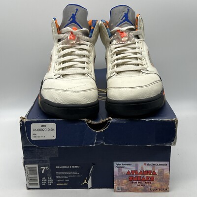 Size 7.5 - Air Jordan 5 Retro International Flight White Size 7.5 - Air Jordan 5 Retro International Flight White